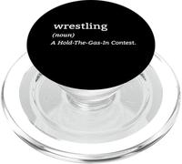 Il wrestling sportivo tiene il gas nei lottatori di definizione del concorso PopSockets PopGrip per MagSafe