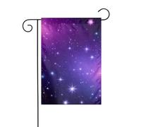 Il YYHWHJDE Galaxy Starry Space Purple Starry Picture dimensioni precise di questa bandiera da giardino è 30,5 x 45,7 cm, che è un rapporto dorato accuratamente progettato. Si adatta perfettamente