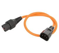 IL13-C14-H05-3100-050-O Cavo IEC C13 femmina,IEC C14 maschio 0,5m arancione 10A