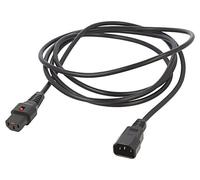 IL13-C14-H05-3100-300 Cavo IEC C13 femminaIEC C14 maschio3 metri nero 10A 2