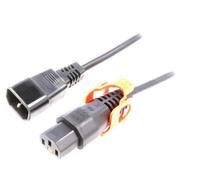 IL13P-C14-H05-3100-300 Cavo IEC C13 femminaIEC C14 maschio3 metri nero 10A