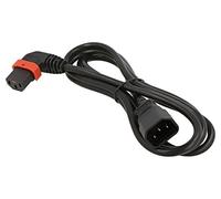 IL13P-R-C14-H05-3100-200 Cavo IEC C13 Femmina 90°,IEC C14 Maschio 2m Nero