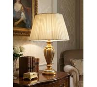 ILAB Lume grande classico a 1 luce in legno oro realizzato e decorato artigianalmente dbs 500/BG