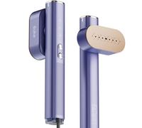 Ilake Vaporiera per vestiti, portatile 100-240 V a doppia tensione, serbatoio dell'acqua da 1000 W e 120 ml, vapore e ferro portatile 2 in 1 per viaggi d'affari a casa, blu