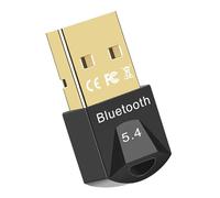 iLamvie Adattatore Bluetooth 5.4 USB per PC Chiavetta per PC, Adattatore Bluetooth, Plug-and-Play, per PC, Desktop, Laptop Compatibile con Windows 11/10/8.1/7