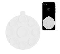 iLamvie Supporto Telefono Con Ventosa Magnetica,Ventosa Per Telefono,Supporto Antiscivolo Per Accessori Per Cellulare A Mani Libere Per Selfie E Video(Bianco)
