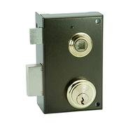 Ilargi-Serratura 56b 60 mm he izq.bp c/cilindro. palanca. mobile da applicare con chiave e porta maniglia interna 56b-he60ip
