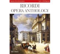 Ilaria Narici Hal Leonard Corp Ricordi Opera Anthology (Sheet Music)