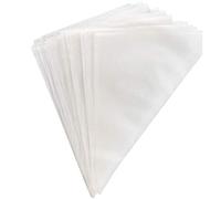 ilauke 200 pezzi Sac a Poche Professionali Senza Beccucci, Professionali Transparent per Decorazioni Cupcake, Pasticceria, Dolci, Torte, Cake Design Cioccolatini e Pasticcini(38 cm)