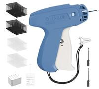 ilauke Kit di etichettatura della pistola, pistola standard dell'applicatore del prezzo al dettaglio per abbigliamento con pinhead
