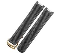 ILAZI Per Omega Seamaster 300 AT150 Aqua Terra Ultra Light 8900 Series Gel Gel Watch Band, Argento bianco, 20mm