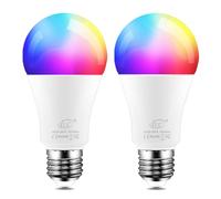 iLC Lampadine Alexa E27, LED Lampadina Smart, Compatibile con Alexa (sono necessari i dispositivi Echo), 2700K Luce Bianca Calda + Multicolore (2 pezzi)