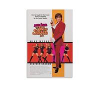Ilcargoa Poster su tela, motivo: Austin Powers The Spy Who Shagged Me 1999, decorazione artistica da parete per ufficio, casa, idea regalo, 20 x 30 cm