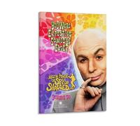 Ilcargoa Poster su tela, motivo: Austin Powers The Spy Who Shagged Me, decorazione artistica da parete per ufficio, casa, regalo, 50 x 75 cm
