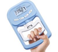 ILELEKY Dinamometro manuale per allenare la forza della presa - Tester elettronico per la forza della presa della mano, misuratore digitale per allenamento, 179,6 kg, per sport, casa, scuola