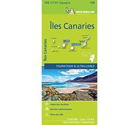 ILES CANARIES 11125 CARTE ZOOM MICHELIN KAART: 125