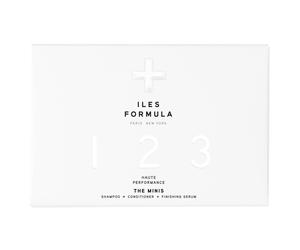Iles Formula Haute Performance The Mini Signature Collection (Shampoo 50ml + Conditioner 50ml + Serum 50ml)