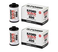 Ilford LYSB06WVJW47F-ELECTRNCS XP-2 Super 400 135-36 Black & White Film (2 Pack), Black/White
