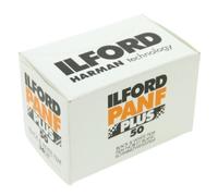 Ilford PAN F Plus, pellicola di stampa in bianco e nero, 135 (35 mm), ISO 50, 36 esposizioni (1707768), confezione da 3