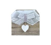 IlGruppone Cestino con Lavette Ospiti in Cotone 30 x 30 Cm Asciugamani Spugna Bagno Salvietta Ospite - GiuliBianco