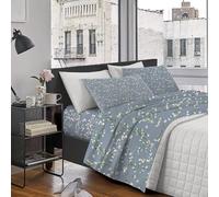 IlGruppone Completo Lenzuola Matrimoniale in Cotone Lenzuolo sotto sopra 2 Federe Certificato Oekotex Parure Letto Biancheria di Alta qualità - DelicaCartaZucchero