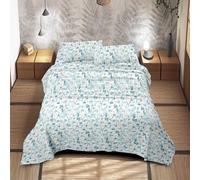 IlGruppone Completo Letto Matrimoniale No Stiro Set Lenzuola in Morbida Microfibra Anallergica Lenzuolo sotto con Angoli Elastici Fino 30 Cm, Lenzuolo Teso sopra 2 Federe Prodotto Italiano - Glimmer