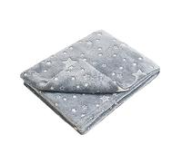 IlGruppone Coperta Magica Night Glow Si Illumina al Buio Plaid Pile Morbida Calda 240Gr/Mq Flanella di Microfibra Letto Copertina Divano - Dis 2-1Piazza160x230cm