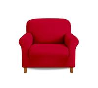 IlGruppone Copridivano in Velluto Elegante Impermeabile Tessuto Elasticizzato Antimacchia Copripoltrona Salva Divano Due Tre Posti Cover Sofà Universale Certificato Oekotex - Bordeaux - Copripoltrona