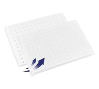 IlGruppone Cuscino Culla Bambino 30x40 Cm in Memory Foam Prodotto Italiano Certificato Oeko-Tex® Antisoffoco Guanciale per Asilo Sfoderabile Traspirante Anallergico Neonato Poggiatesta Piccolo
