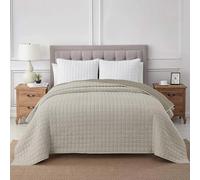 IlGruppone Passione Casa Trapuntino Coperta Primaverile Bicolore Trapunta Anallergica Piumino Mezza Stagione Antiacaro Colorato Tinta Unita Microfibra Manopesca Duck Friendly(Matrimoniale)