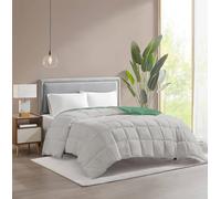 IlGruppone Piumino invernale caldo piumone 3 misure double face microfibra anallergico - Bordeaux/Panna - 1 Piazza (1 Piazza e mezza, Verde/Grigio)