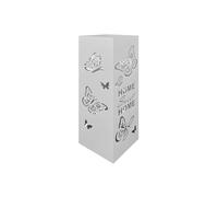 IlGruppone Portaombrelli Interno Esterno Elegante Design Moderno in Metallo con Ganci per ombrellini - Modello 6 Antracite