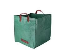 IlGruppone Sacco Giardino Pop-up da 125 Litri, Multiuso,Colore Verde, Autoportante,Stabile, Sacco per Foglie Rifiuti,Pieghevole,Poliestere Oxford Resistente - 125 L