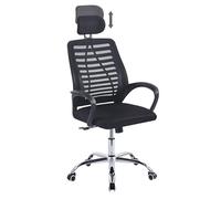 IlGruppone Sedia Direzionale Da Ufficio Schienale In Rete Regolabile In Altezza,Girevole Inclinazione Ad Ondeggiamento Pistone Gas Traspirante,Supporto Lombare Poggiatesta Elegante Ergonomica,