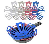 IlGruppone Set 4 Pezzi Salva Padelle in PVC Proteggi Pentole Graffi Urti Separatori Cucina Pentole Tappetini Sottopentola Divisori Colorati AntiGraffio Prodotto Italiano