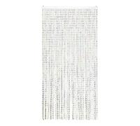 IlGruppone Tenda Antimosche Rainbow per Porta Finestra A Pannello con Telaio in PVC, in più Colori, Moschiera con Corde a Perline per Esterno Interno Fili a Caduta - Rainbow - 120x220 cm