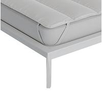 IlGruppone Topper Trapuntato Correttore Materasso Made in Italy Anallergico con Fasce Elastiche Salva Coprimaterasso Traspirante - Bianco - Matrimoniale 160x195cm