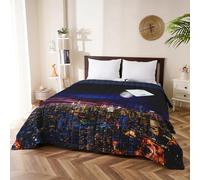 IlGruppone Trapuntino Matrimoniale Stampa Digitale Primavera Autunno Copriletto Coperta Leggera Trapunta Primaverile Due Piazze - Dis10Attimi