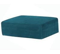 ILiemao Copri Pouf Elasticizzato Rettangolare Copri Pouf Fodera Poggiapiedi Fodere Coprisgabello, Copertura per Sgabello(V-10,75-85x60-70cm)