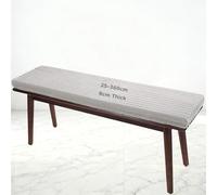 ILiemao Cuscino per Panca da Interno Esterno Giardino Panchina Cucina Sala Pranzo Altalena Davanzale Cuscini Mobili Sedie Divano Rotondo Quadrati 8cm Spesso Peluche Velluto Inverno(120x50 cm)