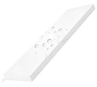 ILiemao Cuscino Quadrato 40x40 per Sedia Spesso 5cm e Duro, per Divano, su Misura, Impermeabile 80%, Cuscino Lungo per Panchina da Giardino 100x40 150 140x60 120 x 40 cm(Bianco,110x45 cm 43x18 in)