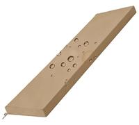 ILiemao Cuscino Quadrato 40x40 per Sedia Spesso 5cm e Duro, per Divano, su Misura, Impermeabile 80%, Cuscino Lungo per Panchina da Giardino 100x40 150 140x60 120 x 40 cm(Cachi,110x45 cm 43x18 in)