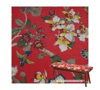 ILiemao Fodera Cuscino Divano Copri per Panca su Misura di Ricambio Federe Panche Interni Esterni Giardino Federa Terrazza Copricuscini Sedili Pranzo 5cm Altezza Stampa Lino(105x40 cm)