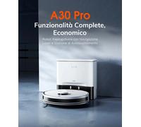 ILIFE A30 PRO ROBOT ASPIRAPOLVERE LAVAPAVIMENTI SVUOTAMENTO AUTOMATICO SMART APP