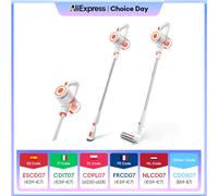 ILIFE G80 Robot aspirapolvere portatile senza fili, aspirazione 22kpa, autonomia di 45 minuti, illuminazione a LED, pulire i peli del pavimento dei tappeti