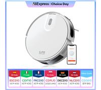 Aspirapolvere robot ILIFE V20, aspirazione 5000 Pa, navigazione intelligente SOF LiDAR, controllo APP, pulizia personalizzabile, ricarica automatica ILIFE V20