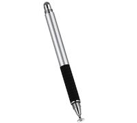 iLike P21 2in1 Penna tattile capacitiva ad alta precisione (Smartphone e Tablet PC) Argento - Nouvo