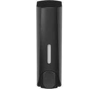 ILIKEPOW Dispenser Sapone Bagno, 350 ml Dispenser Doccia Muro, Dispenser di Sapone per Bagnoschiuma, Shampoo, Balsamo, per Bagno Cucina, Nero