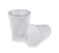 ILIP 1500 Bicchieri IMBUSTATI SINGOLARMENTE 200 CC Trasparente INFRANGIBILI ACCARTOCCIABILI per ristorazione alberghi Centri estetici saune