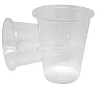 ILIP PZ 100 Bicchieri da CC 200 COMPOSTABILE Ecologico Trasparente Bicchiere Kristal BIO Morbido per Acqua E Bevande